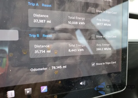 2018 Tesla Model 3 из США, поврежденный, VIN 5YJ3E1EA9JF122929